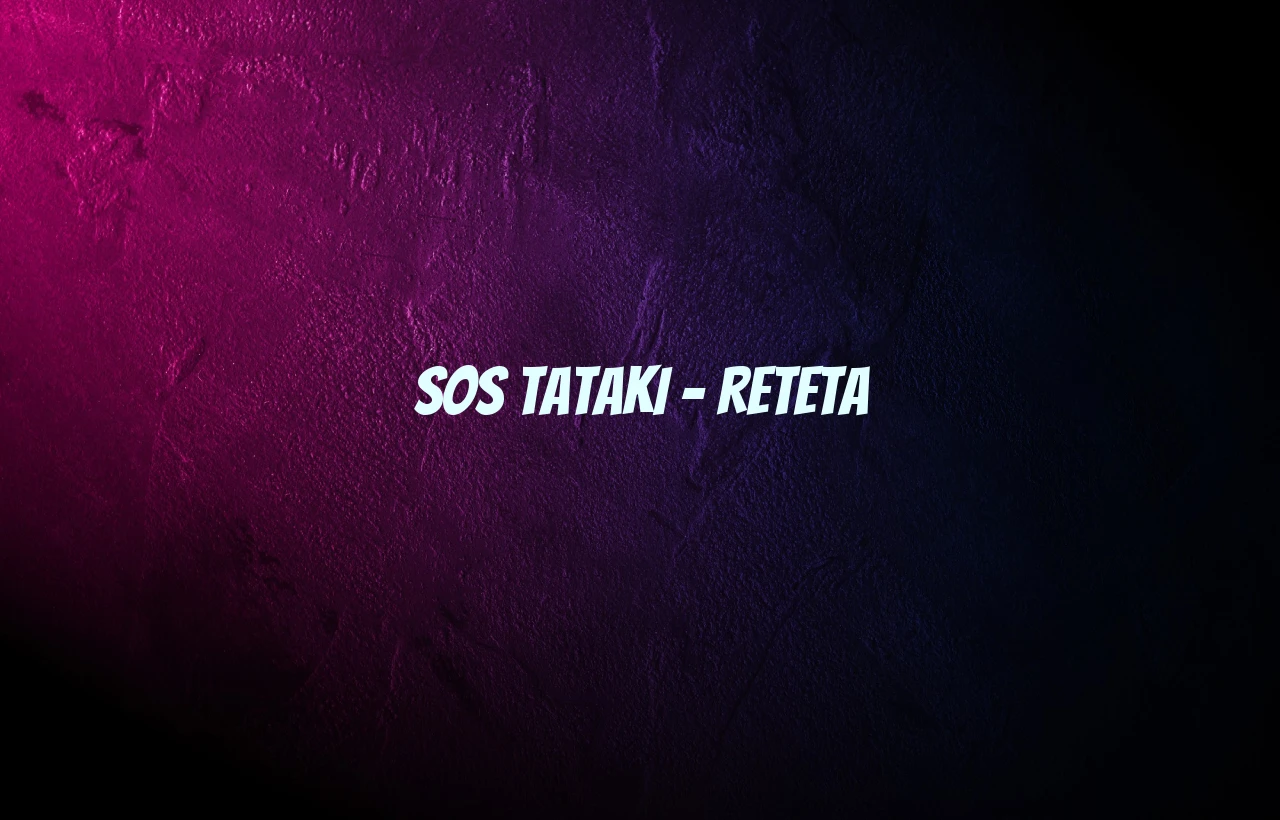 sos tataki reteta